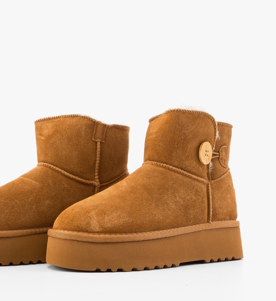 Cizme tip Ug Rutta Camel - Img 2