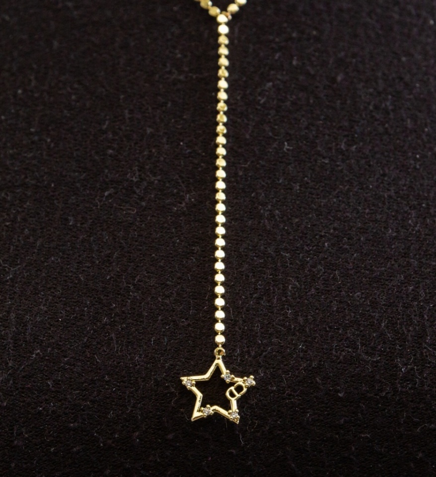 Colier Star Auriu - Img 5