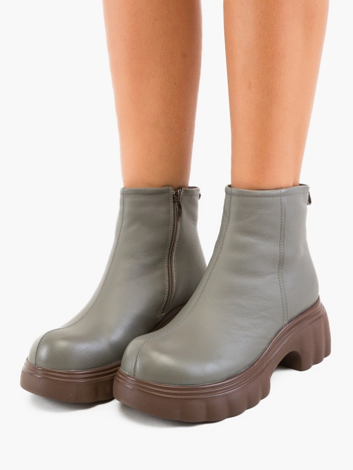 Ghete dama Culver Gri - Img 5