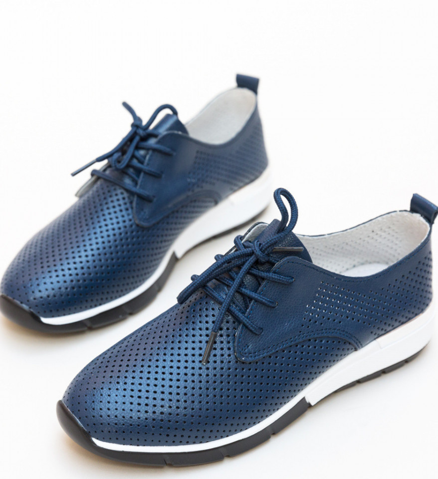 Pantofi Casual Albert Bleumarin - Img 3