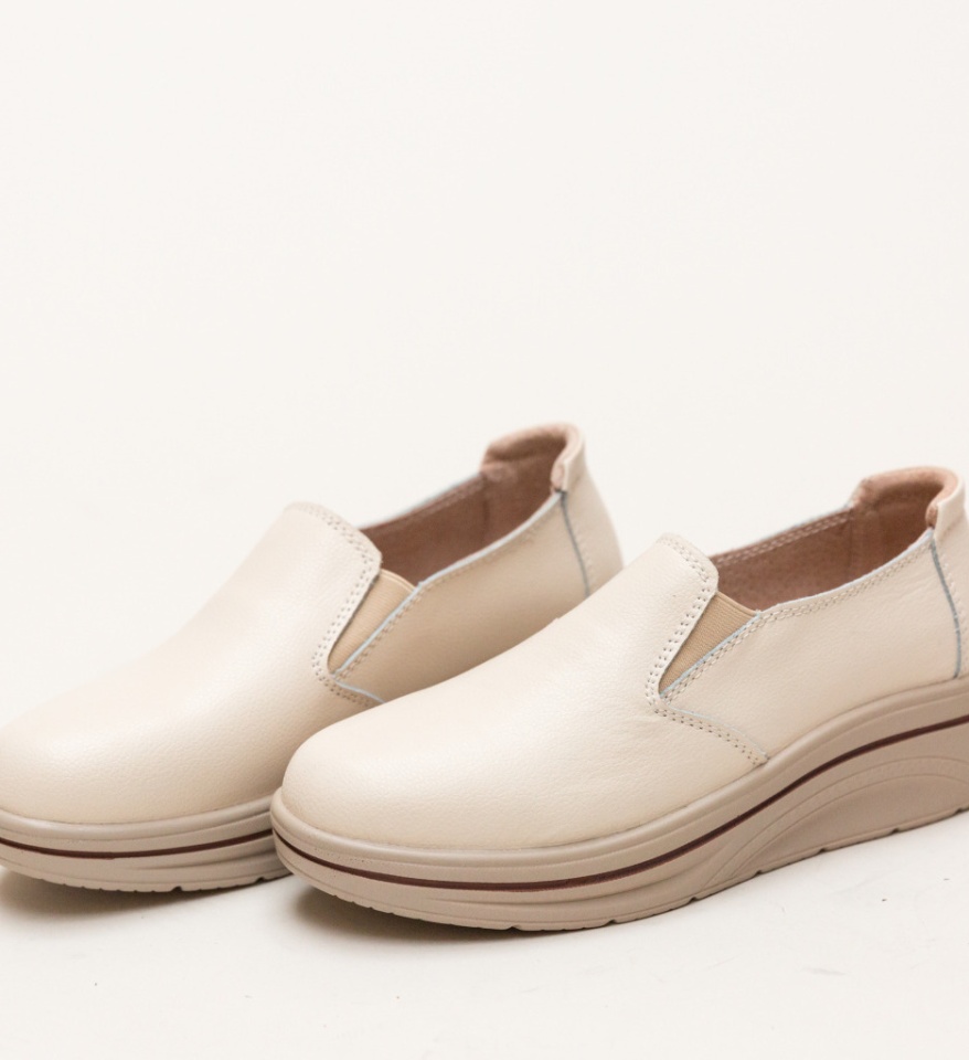 Pantofi Casual Alpino Bej - Img 10