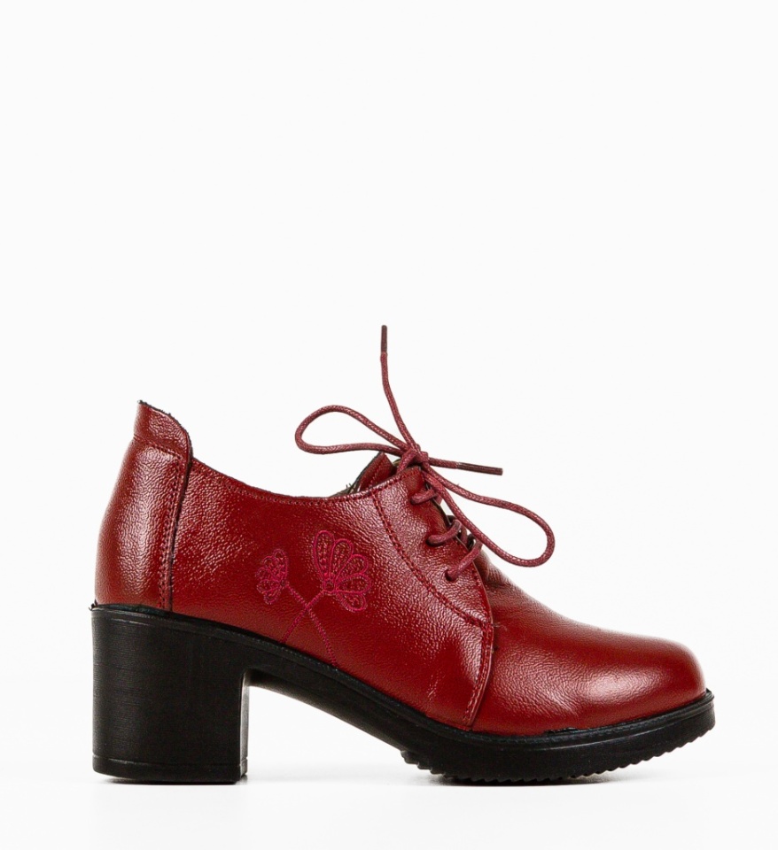 Pantofi Casual Atraxia Rosii - Img 2