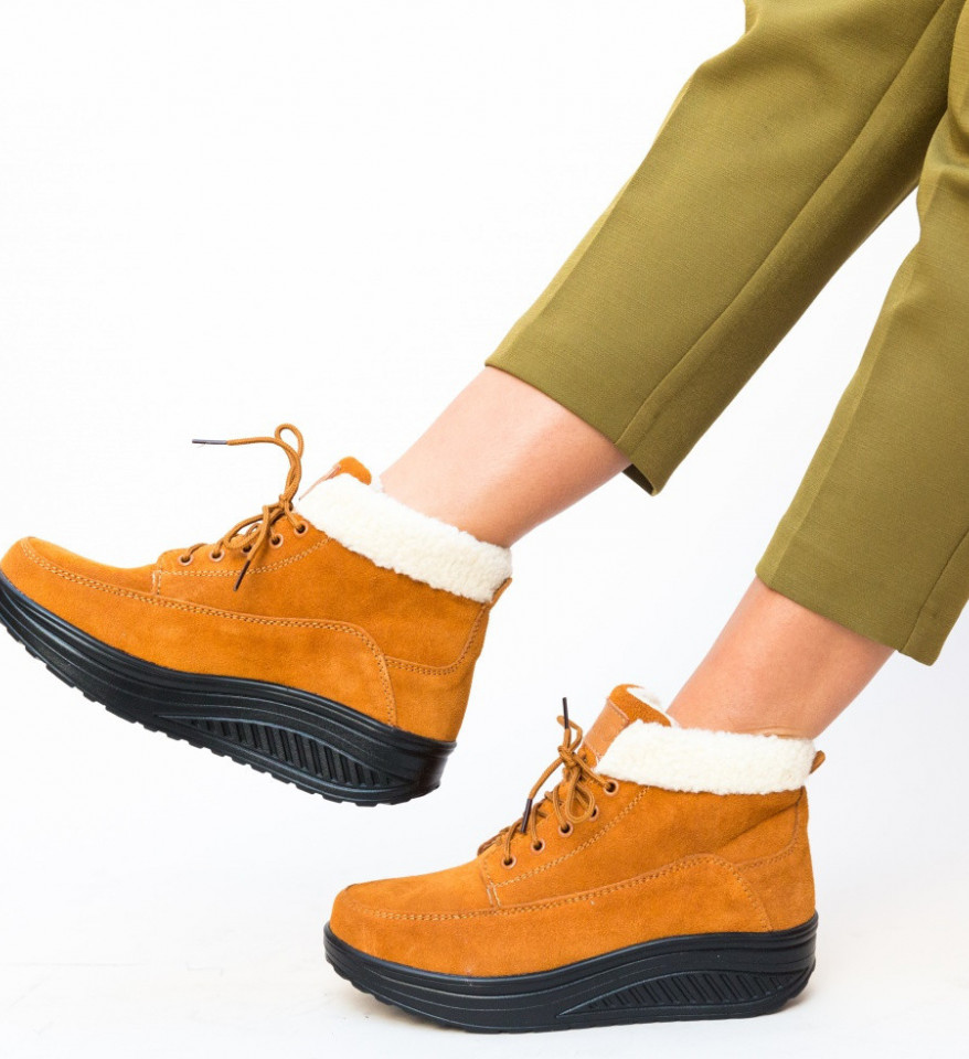 Pantofi Casual Blind Camel - Img 3