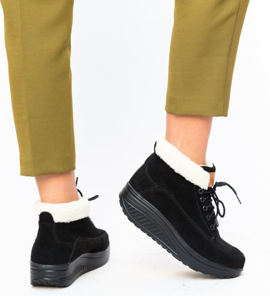 Pantofi Casual Blind Negri