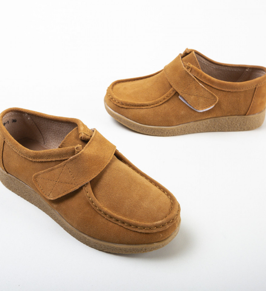 Pantofi Casual Boba Camel - Img 3
