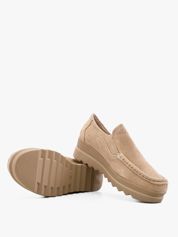 Pantofi Casual Bond Bej - Img 3