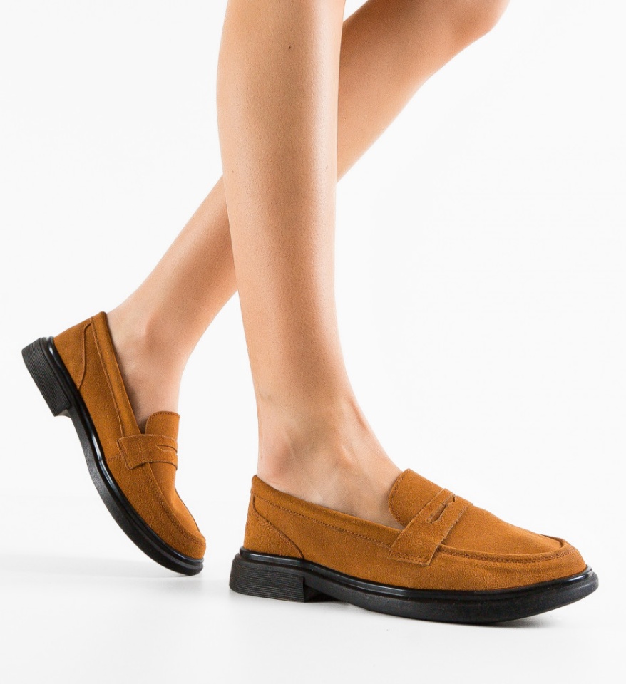 Pantofi Casual Butler Camel - Img 6
