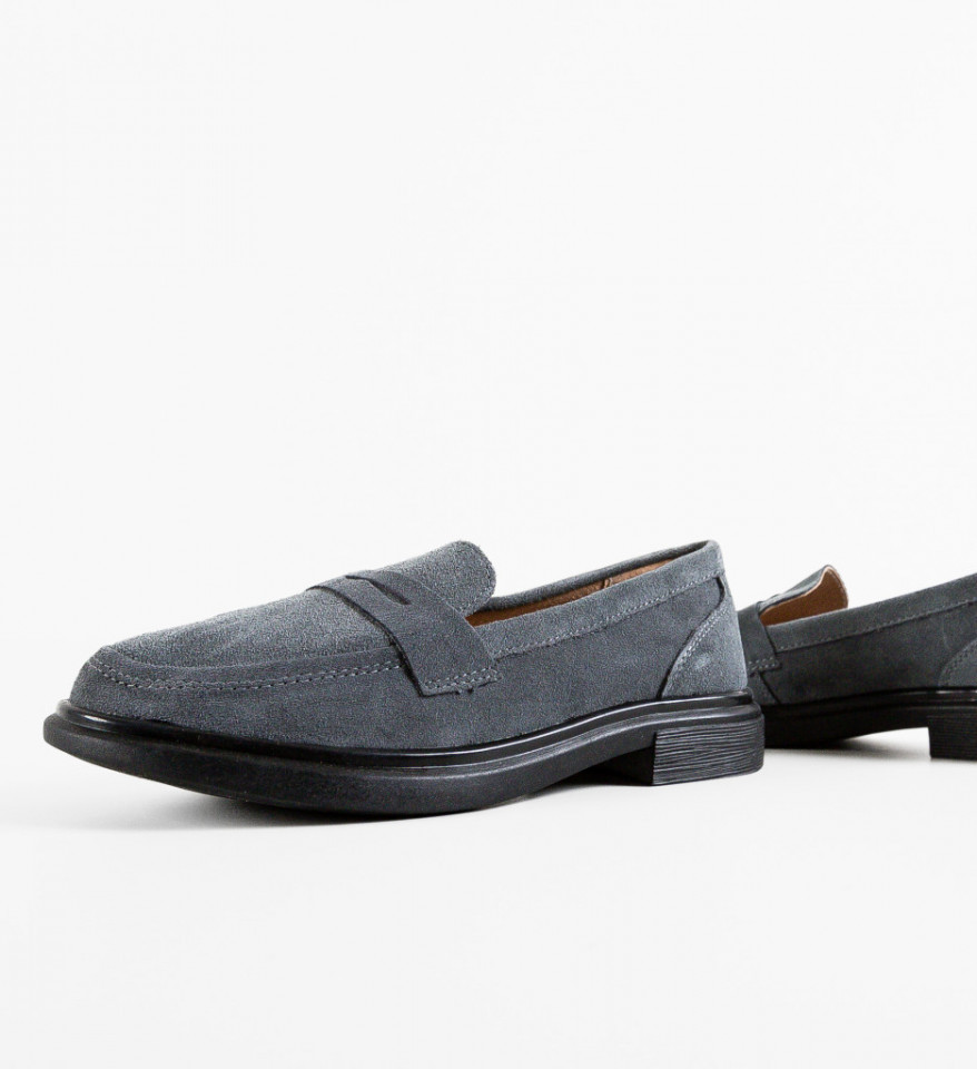 Pantofi Casual Butler Gri - Img 3