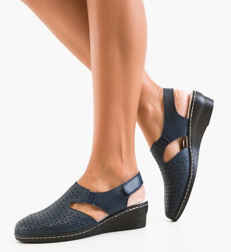 Pantofi Casual Byhy Bleumarin - Img 4