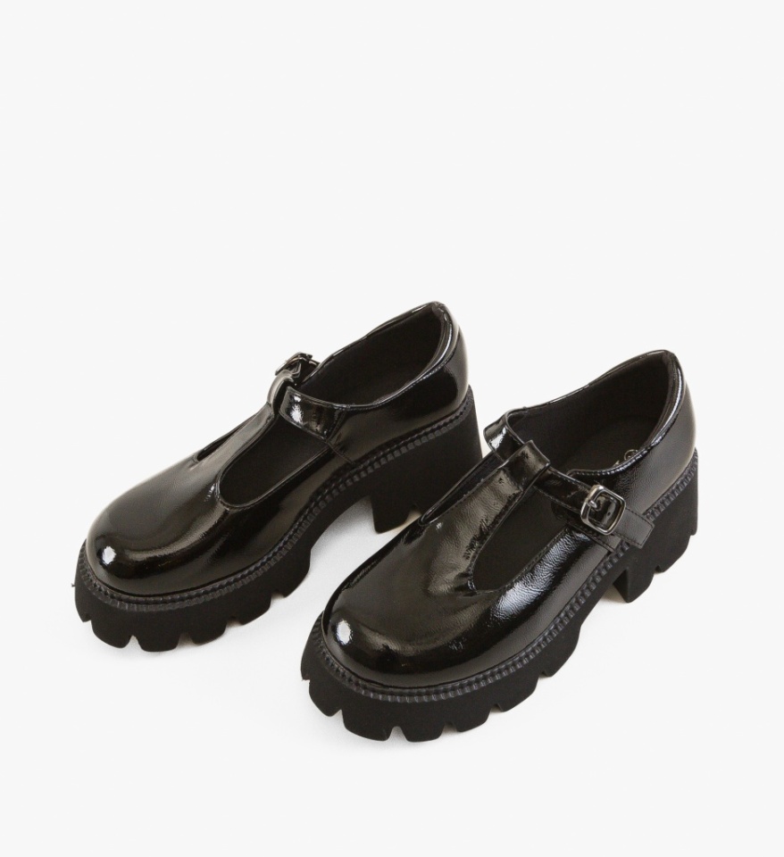 Pantofi Casual dama Fabox Negri - Img 3