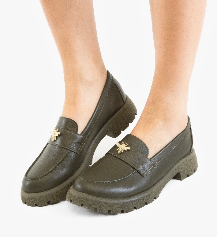 Pantofi casual dama Fosere Verzi - Img 10
