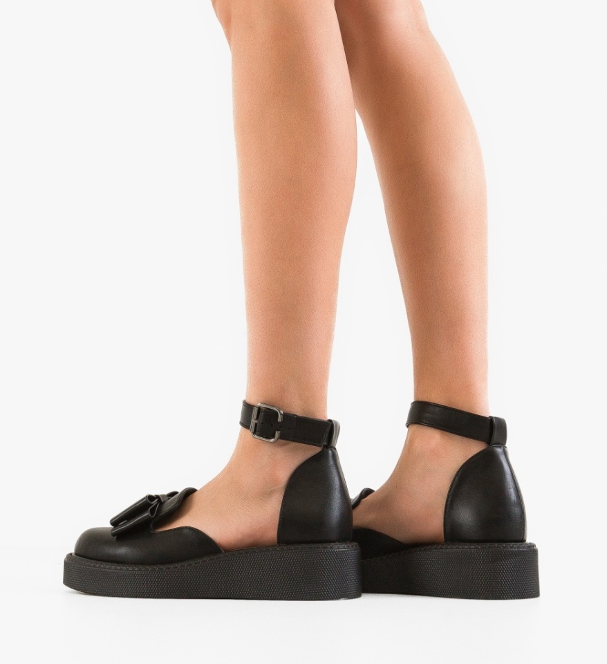 Pantofi Casual dama Hammbe Negri - Img 6