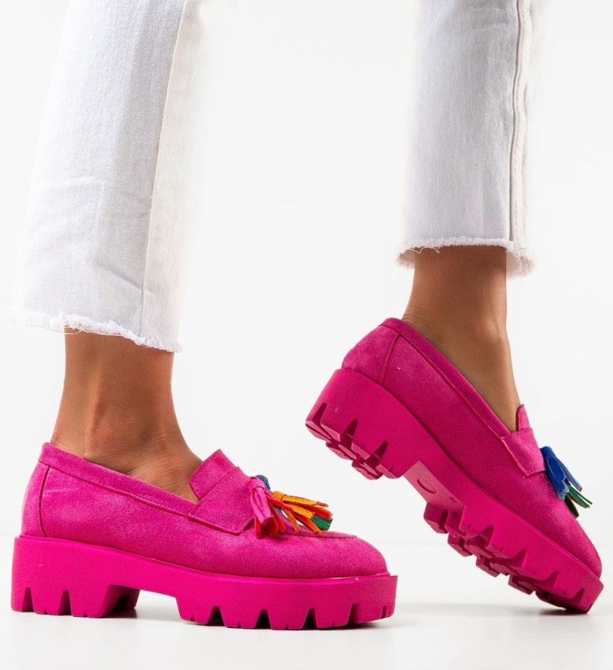 Pantofi Casual dama Kuciure Fuchisa - Img 4