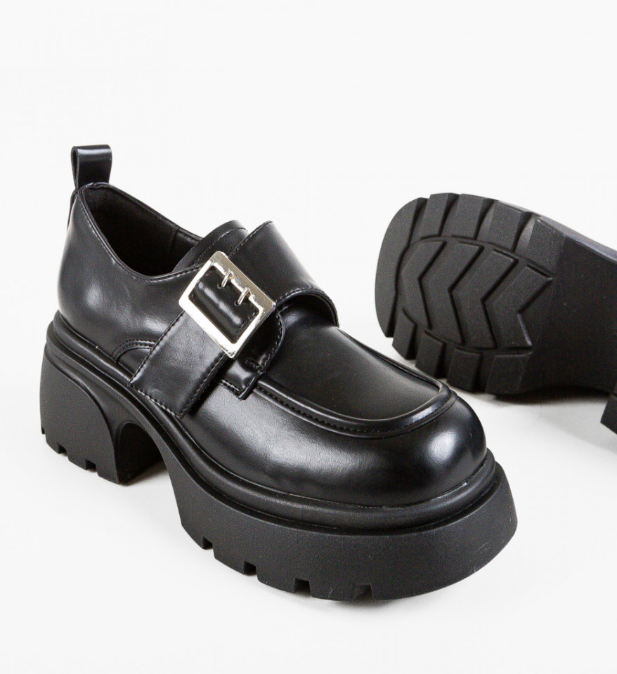 Pantofi Casual dama Mresa Negri - Img 3
