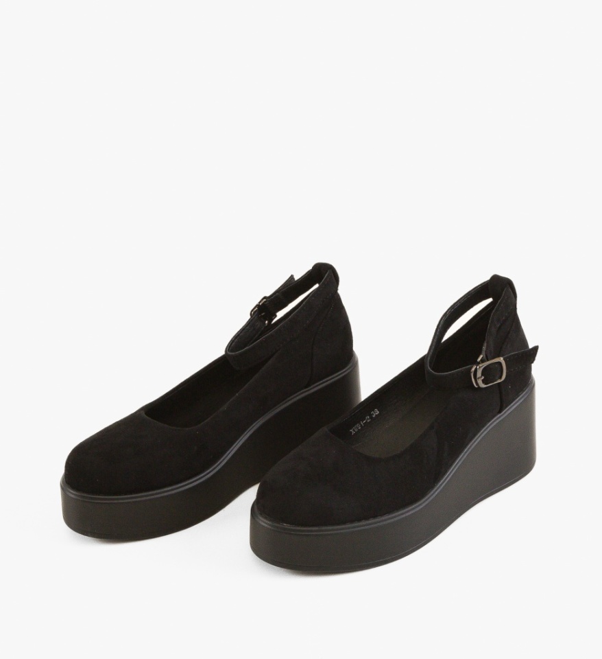 Pantofi Casual dama Shelob Negre 2 - Img 4