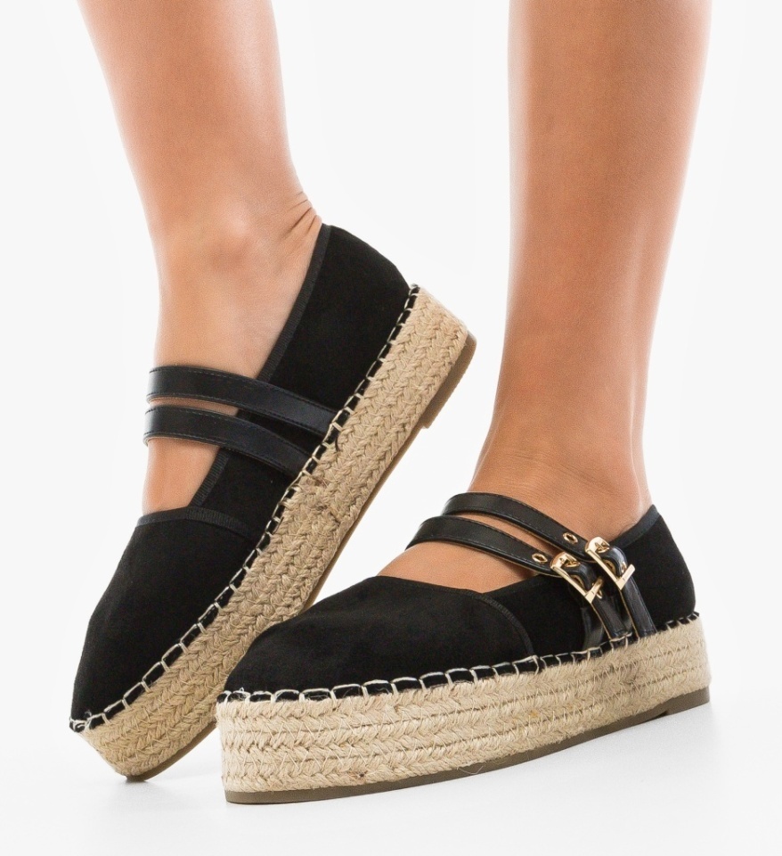 Pantofi casual dama Weler Negri - Img 2
