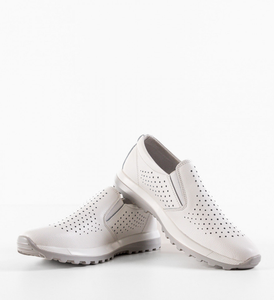 Pantofi Casual Damaris Albi - Img 3