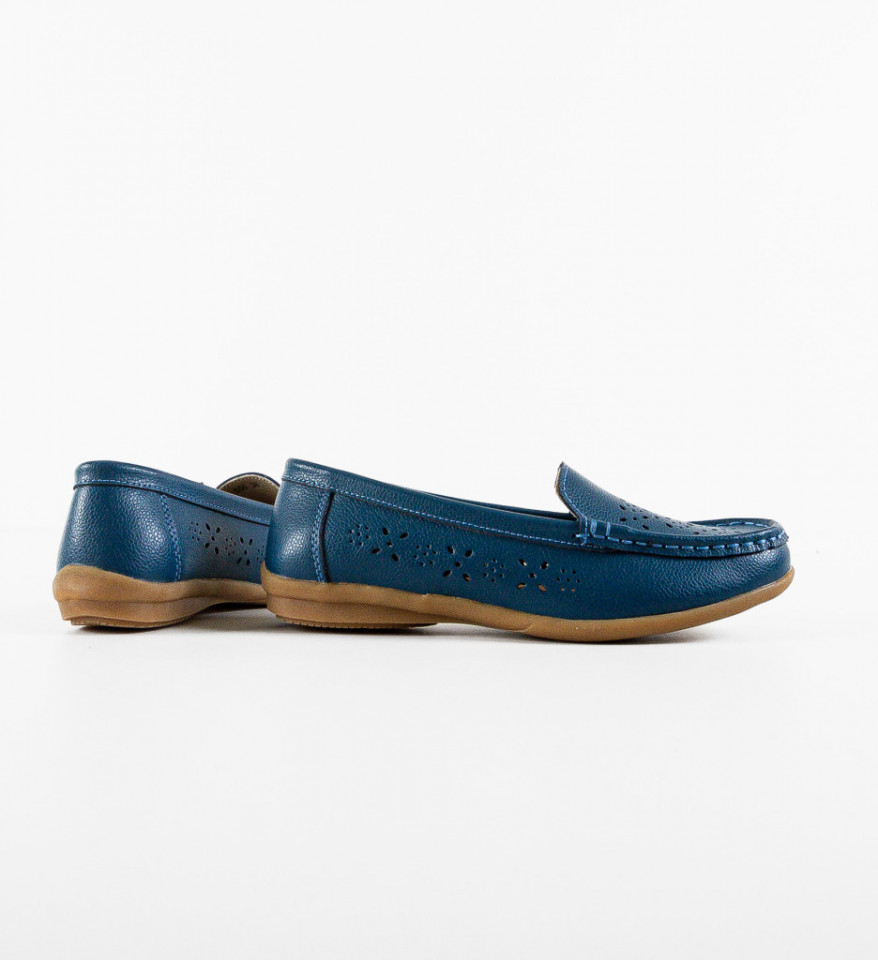 Pantofi Casual Debar Albastri 2 - Img 3