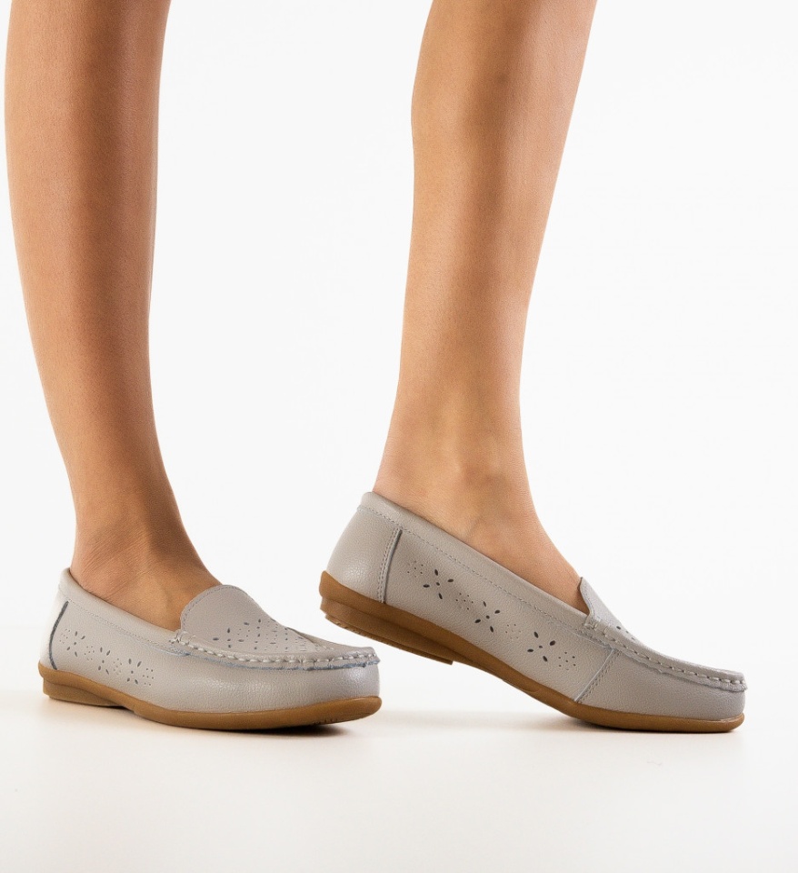 Pantofi Casual Debar Gri - Img 4