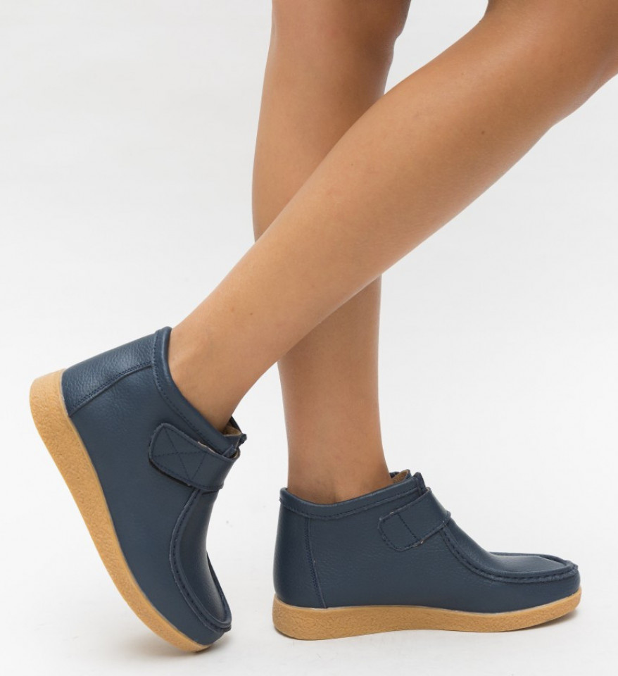 Pantofi Casual Debir Albastri 2 - Img 4
