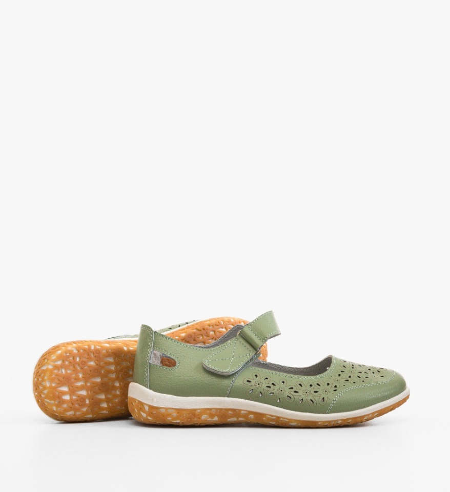 Pantofi Casual Fayvel Verzi - Img 3