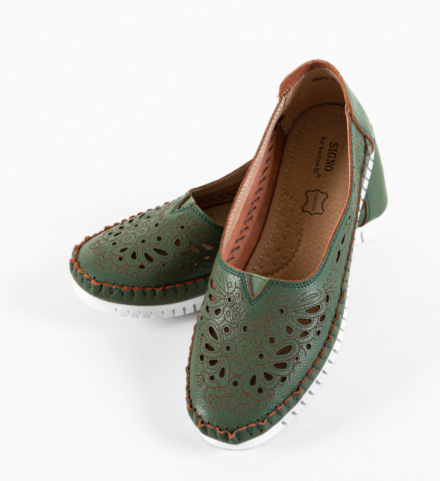 Pantofi Casual Fytay Verzi - Img 2