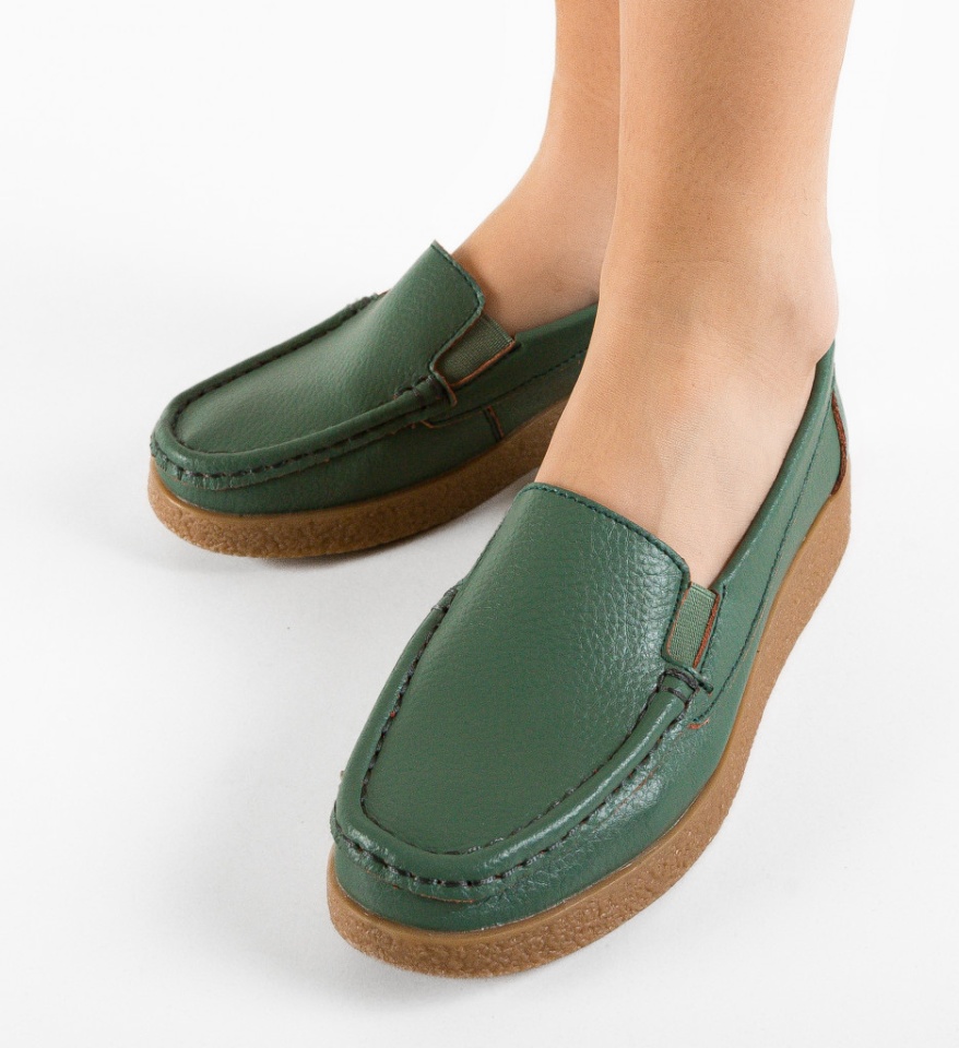 Pantofi Casual Givy Verzi - Img 5