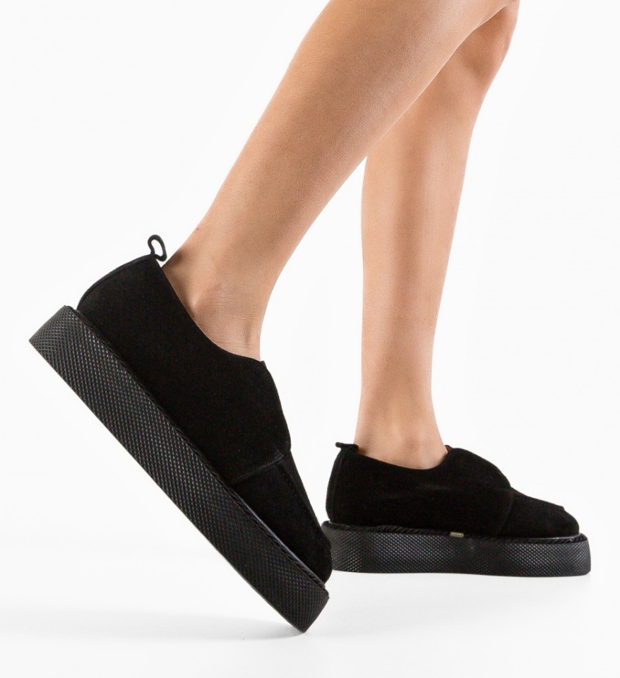 Pantofi Casual Hanter Negri - Img 5