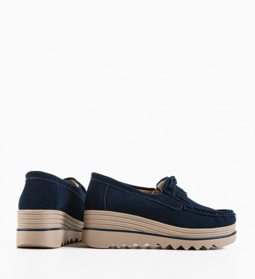 Pantofi Casual Hipok Bleumarin - Img 2
