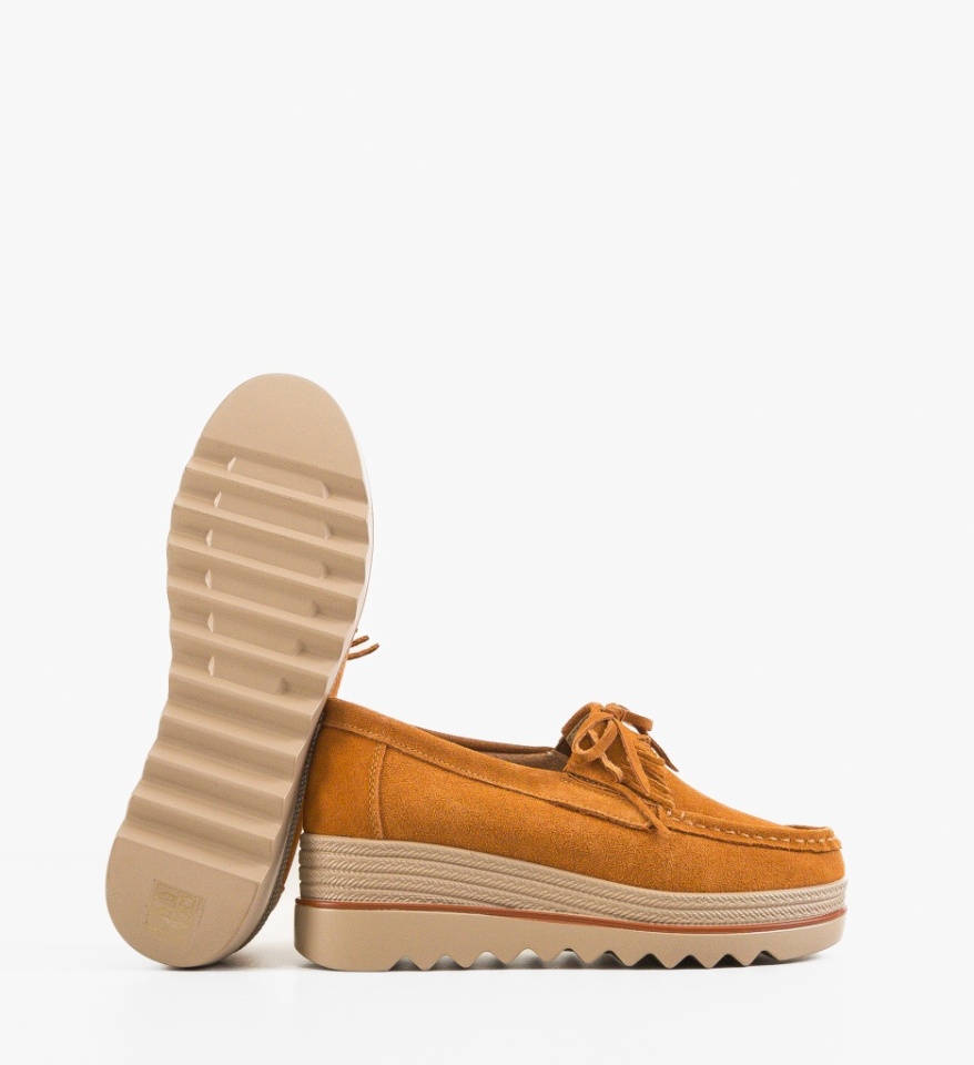 Pantofi Casual Hipok Camel - Img 3