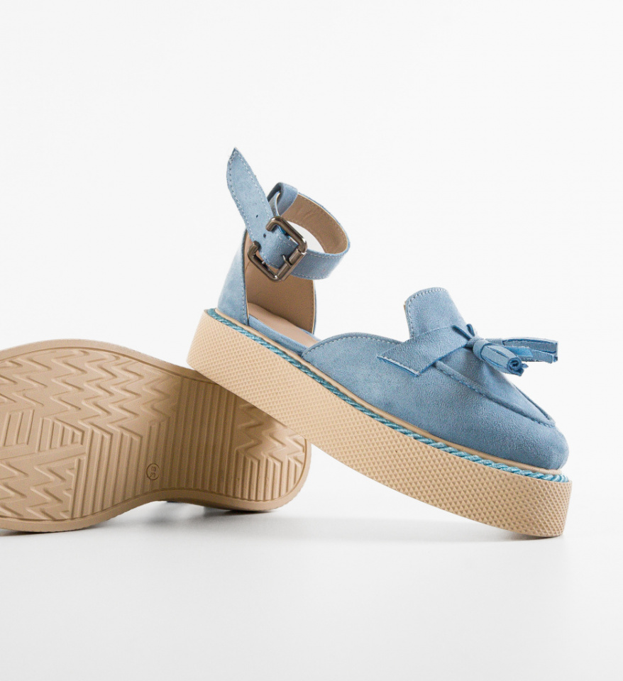 Pantofi Casual Kalin Albastri 2 - Img 2