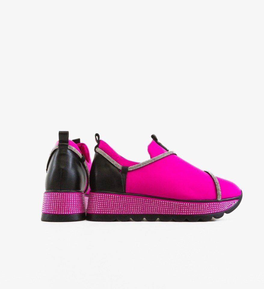 Pantofi Casual Kambe Fuchsia - Img 2