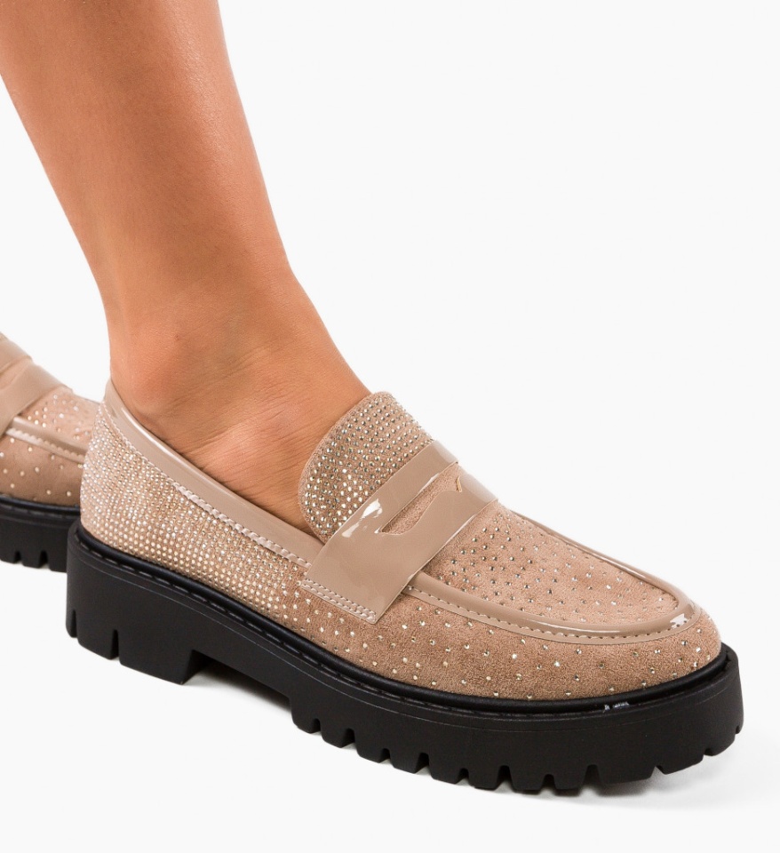 Pantofi Casual Kareem Bej 2 - Img 5