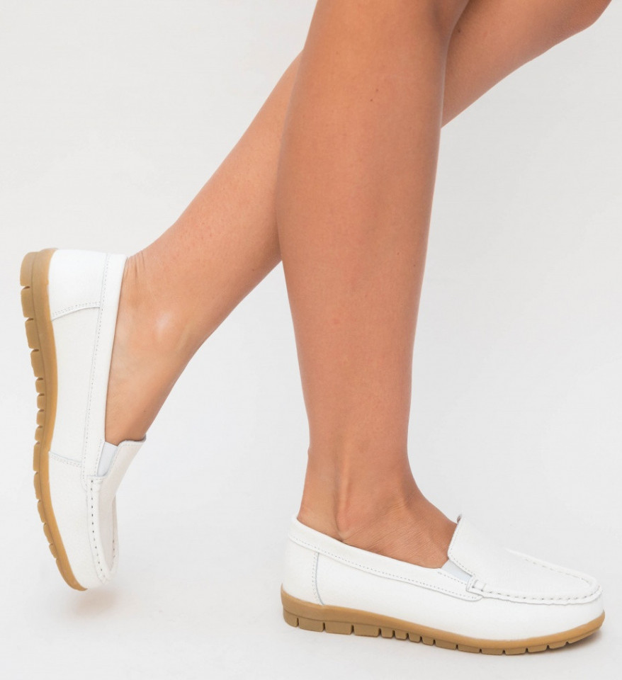 Pantofi Casual Kives Albi - Img 4