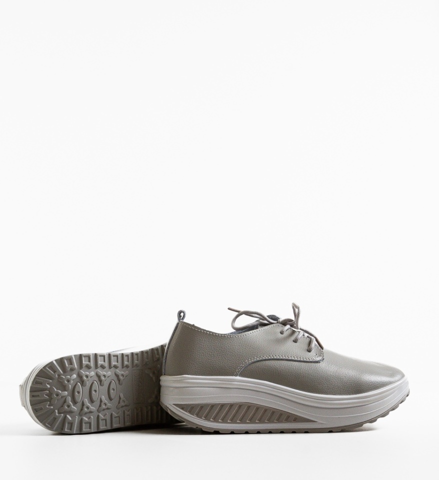 Pantofi Casual Kleak Gri - Img 3