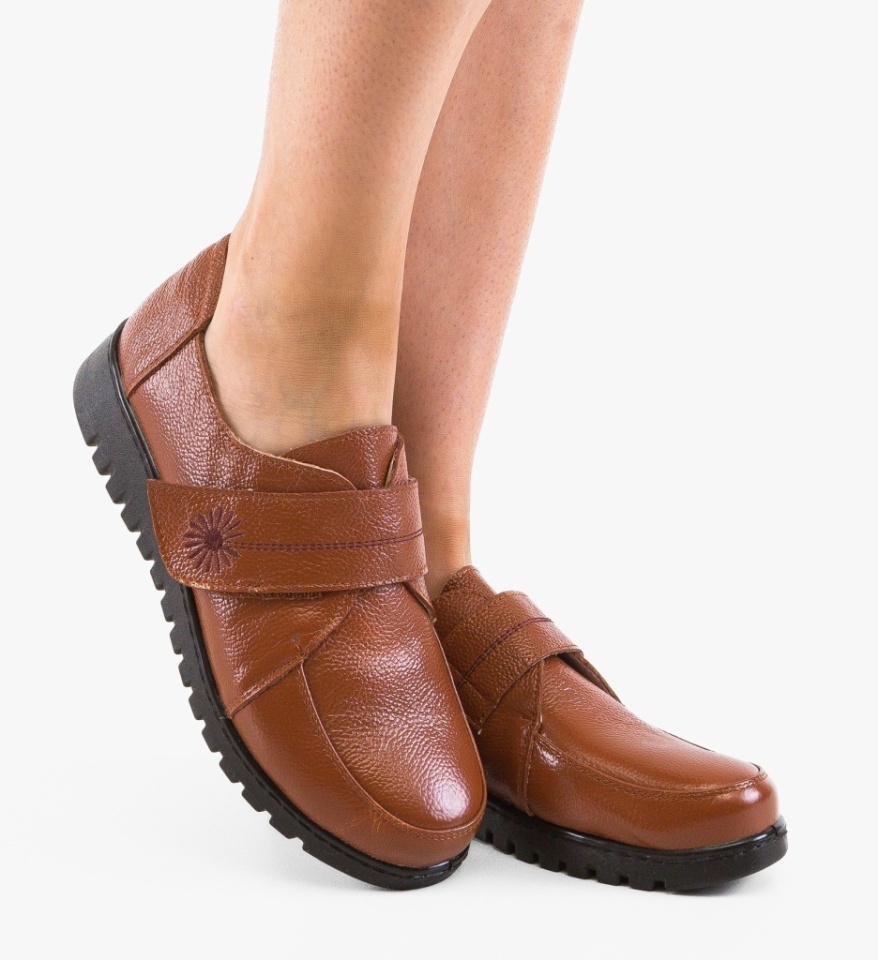 Pantofi Casual Marye Camel - Img 2