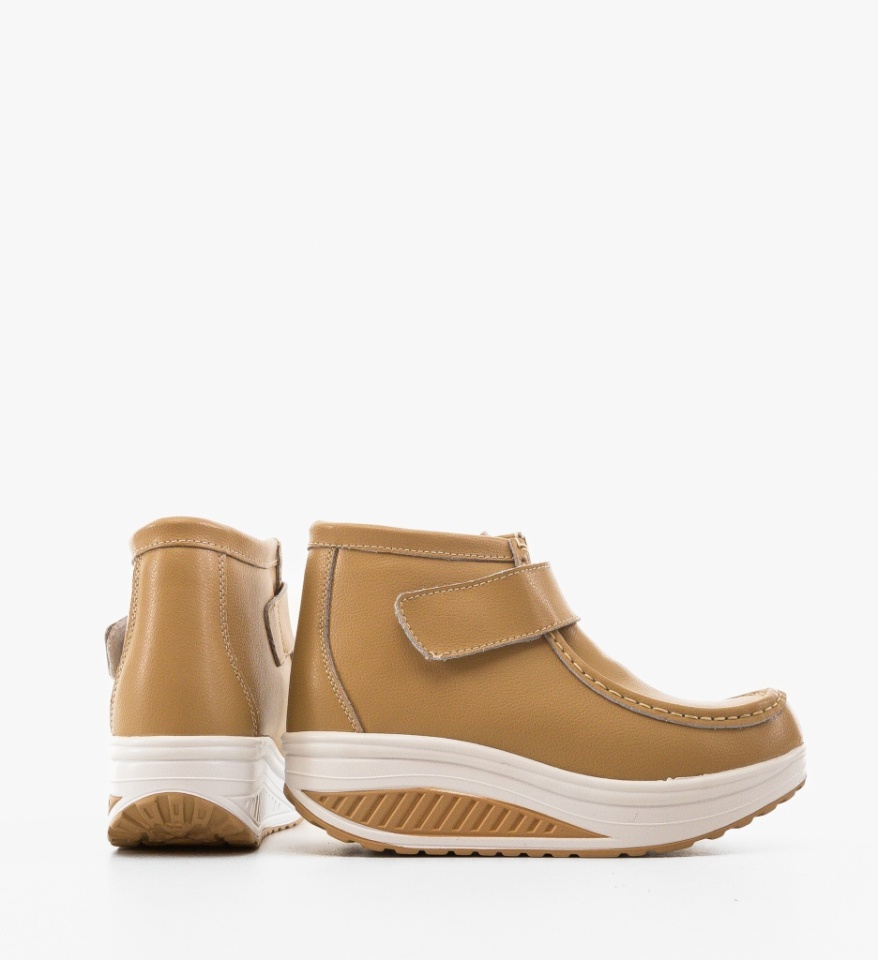Pantofi Casual Misha Bej - Img 3