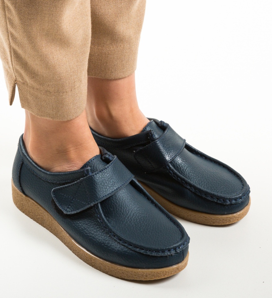 Pantofi Casual Monta Bleumarin - Img 10