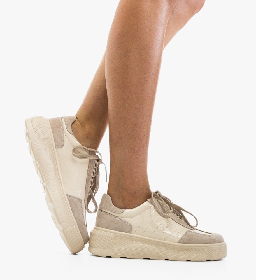 Pantofi Casual Mynbai Bej - Img 5