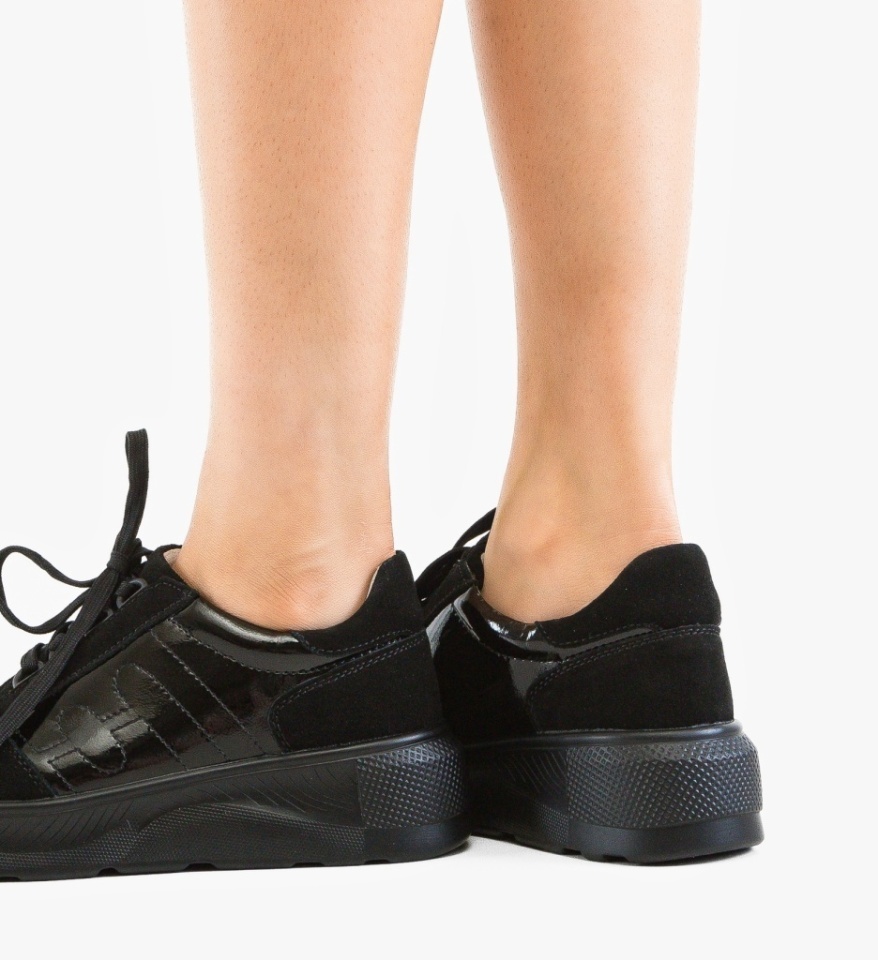 Pantofi Casual Mynbai Negri - Img 5