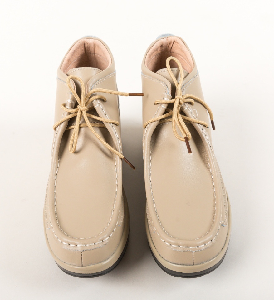 Pantofi Casual Nash Bej - Img 3