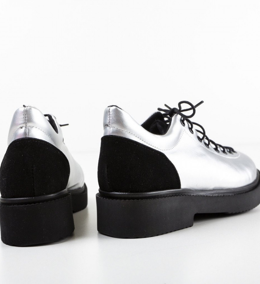 Pantofi Casual Neave Gri 3 - Img 2