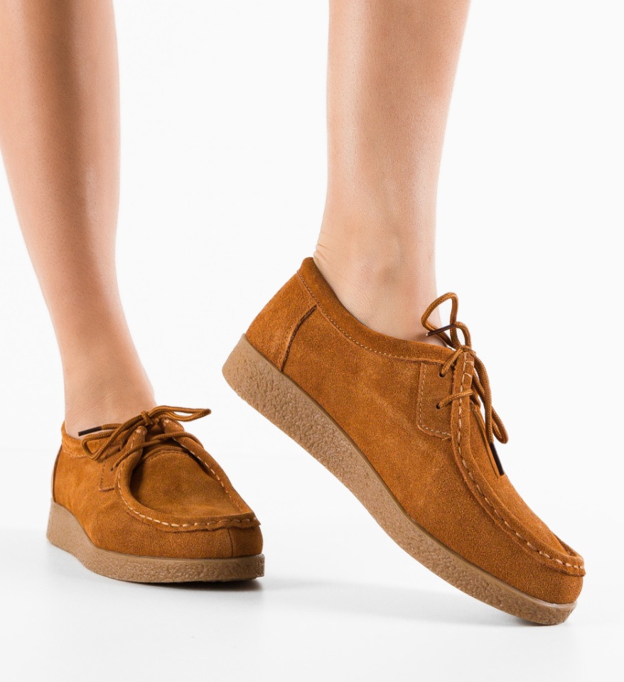 Pantofi Casual Neca Camel 2 - Img 8