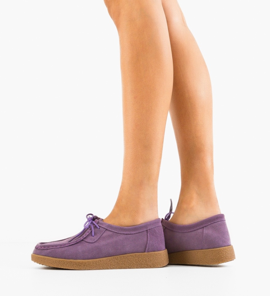Pantofi Casual Neca Mov - Img 5