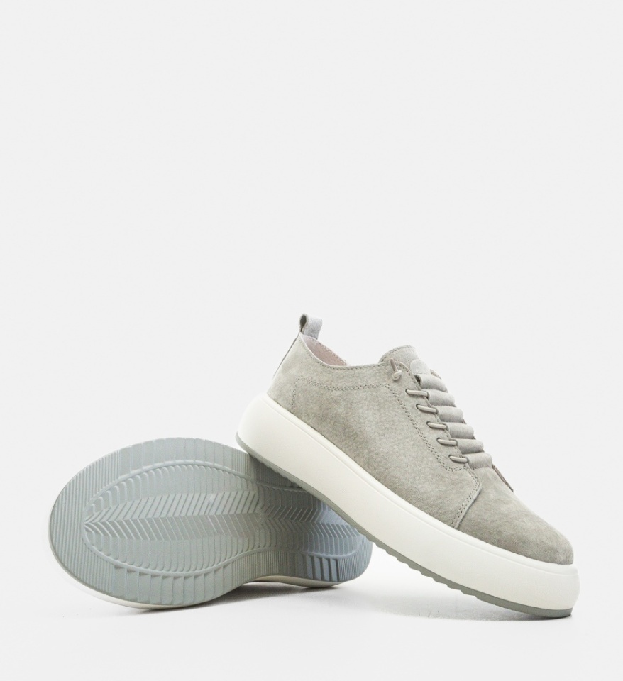 Pantofi Casual Neyn Gri - Img 2