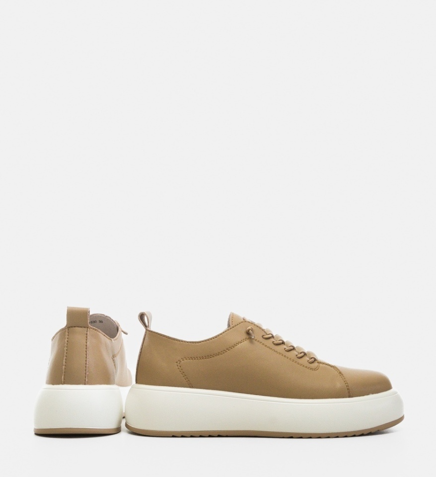 Pantofi Casual Neyn Khaki - Img 4