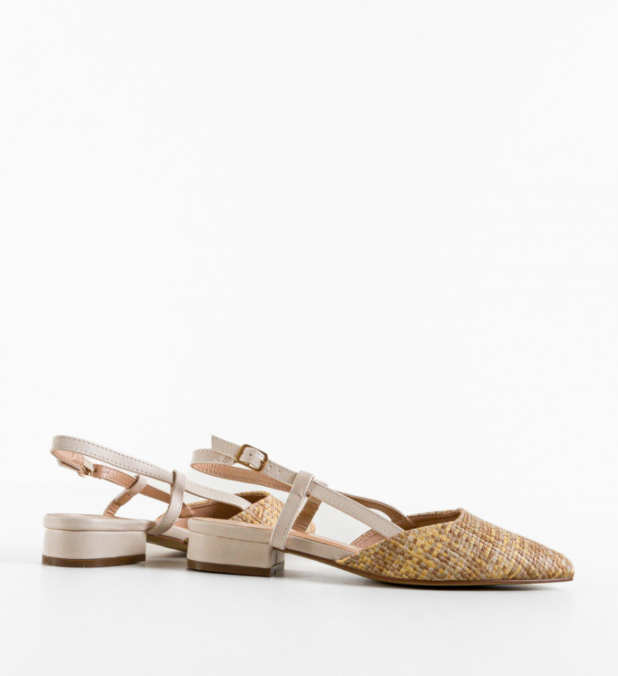 Pantofi Casual Nireh Bej - Img 2