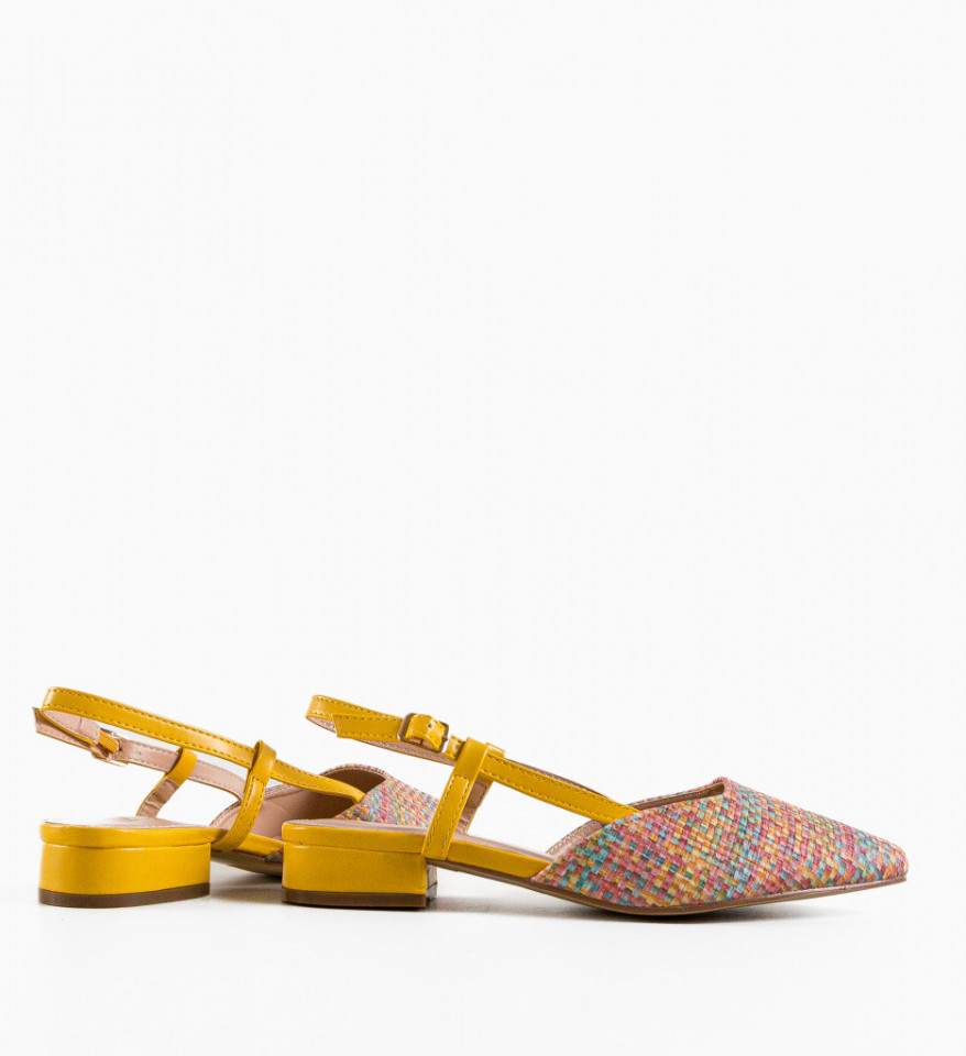 Pantofi Casual Nireh Galbeni - Img 3
