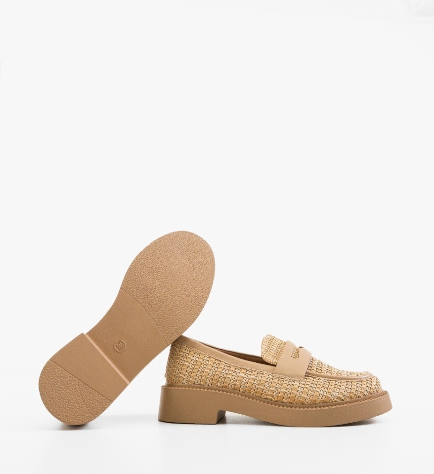 Pantofi Casual Nora Khaki - Img 2