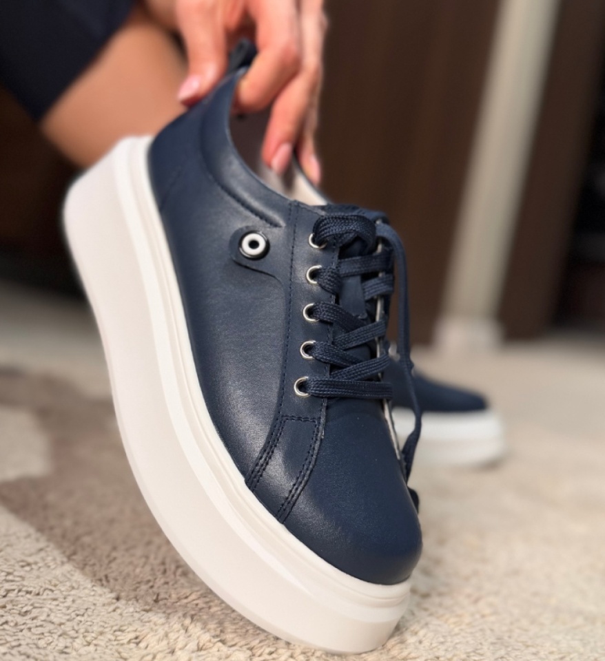 Pantofi Casual Nuandre Bleumarin - Img 13
